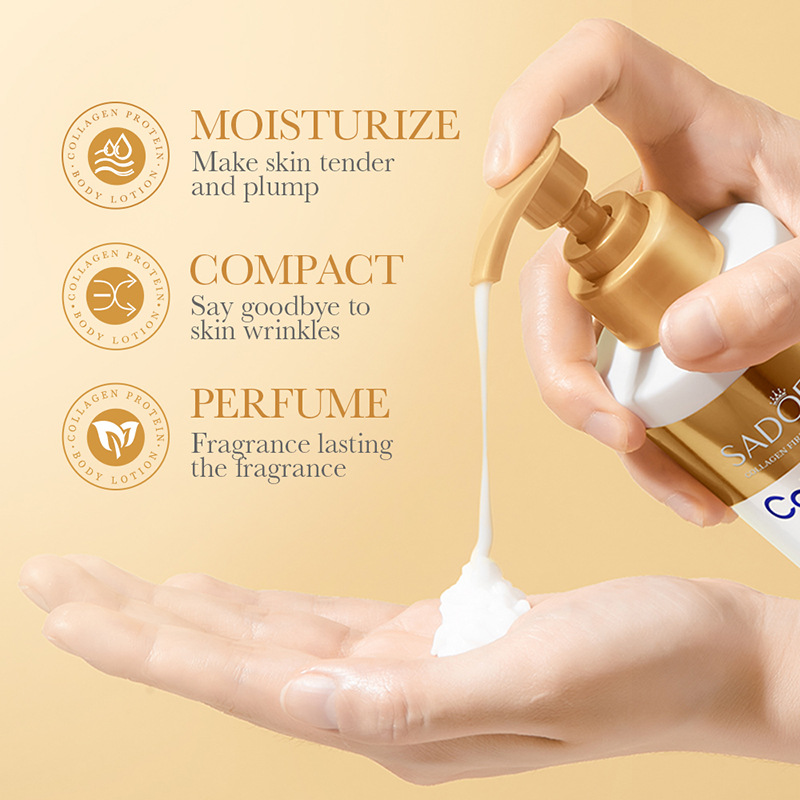 OEM Private Label Organic Brightening Skin Cream Moisturizer Nourishing Anti Aging Collagen Body Lotion