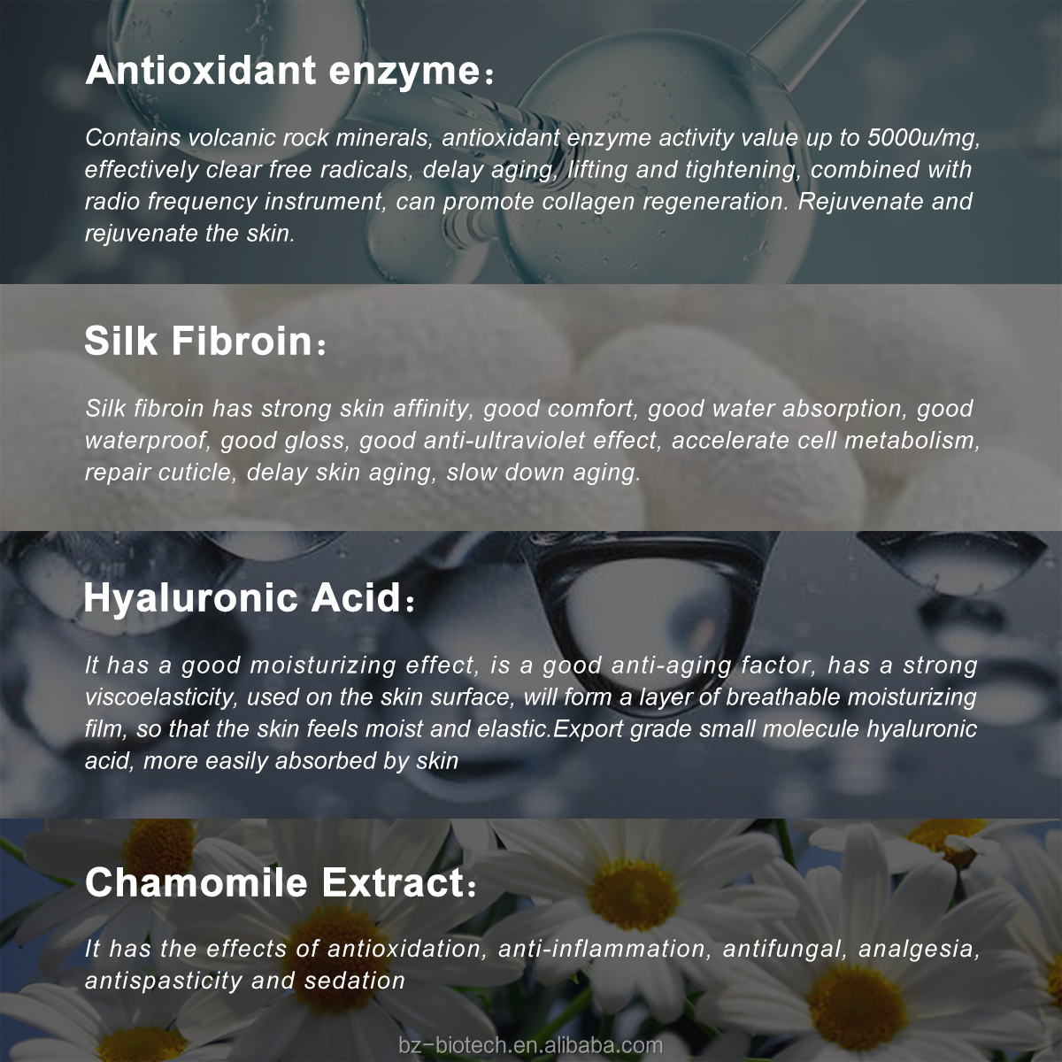 Antioxidant Enzyme Active Ingredient Details