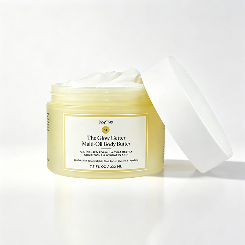 OEM ODM Body Butter Vanilla Shea Butter Coconut Oil Skin Care Body Lotion Whipped Multi-Oil Nourishes Hydrates Body Butter Cream