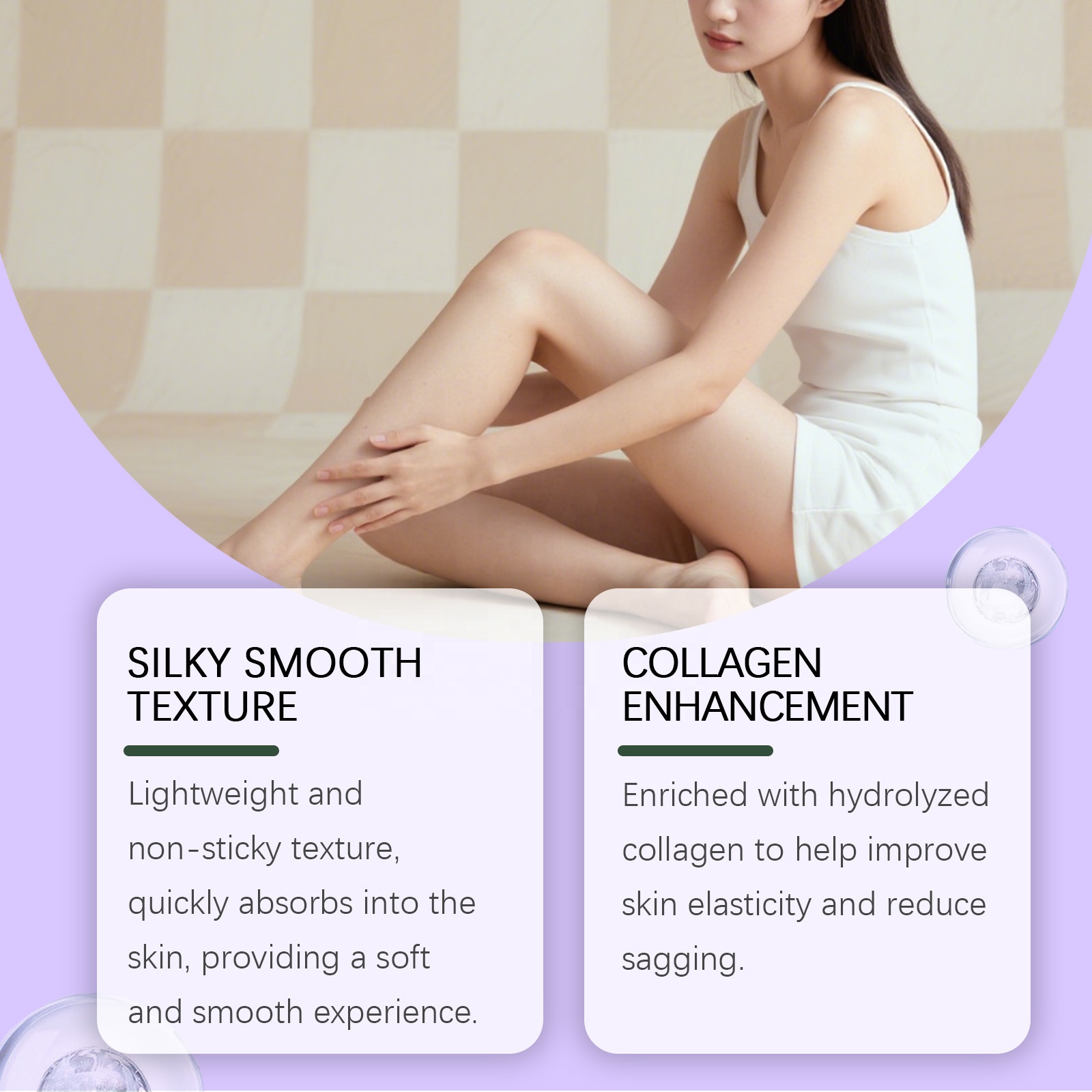 Multi Peptide Tightening Body Cream Lifting Firming Moisturizing Enhance Skin Elasticity Relieve Drynes Body Shaping Lotion