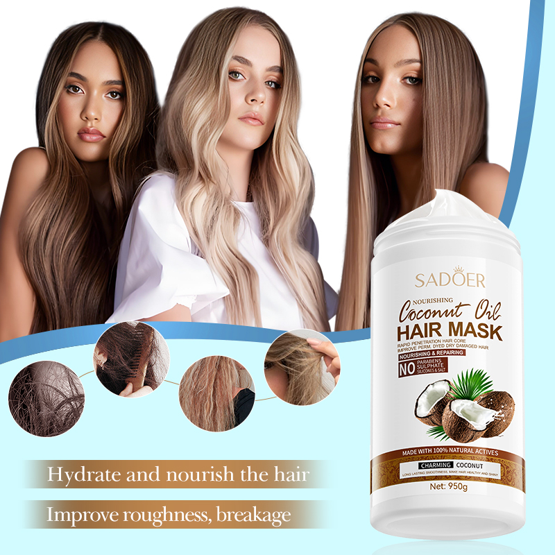OEM SADOER Private Label Coconut Natural Plant Extract Moisturizing Body Lotion Butter Shower Gel Beauty Skin Care Body Wash Set