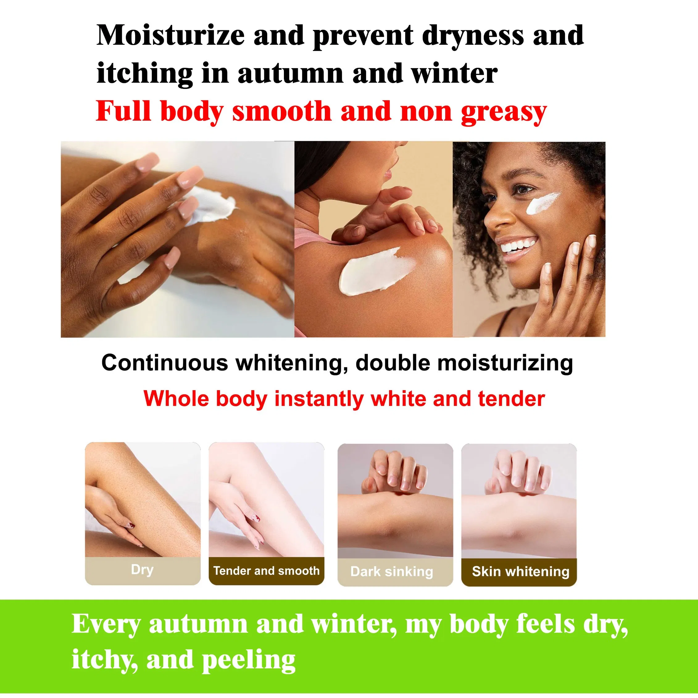 Roushun Gluta-C Anti-Aging &amp; Whitening Body Lotion Moisturizing Smooth