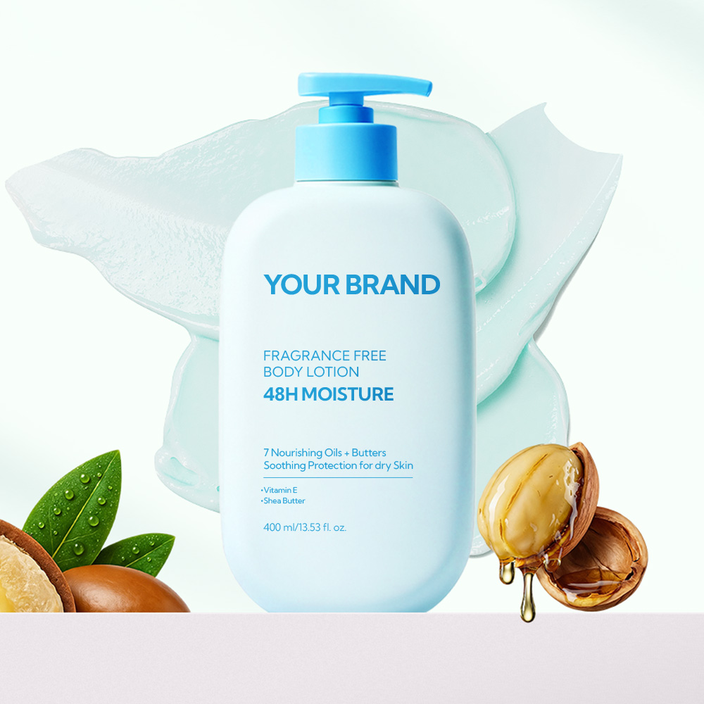 Popular Deep Hydration All-Natural Shea Butter Fast Absorbing Nourishing Skin Softening Moisturizing Body Lotion