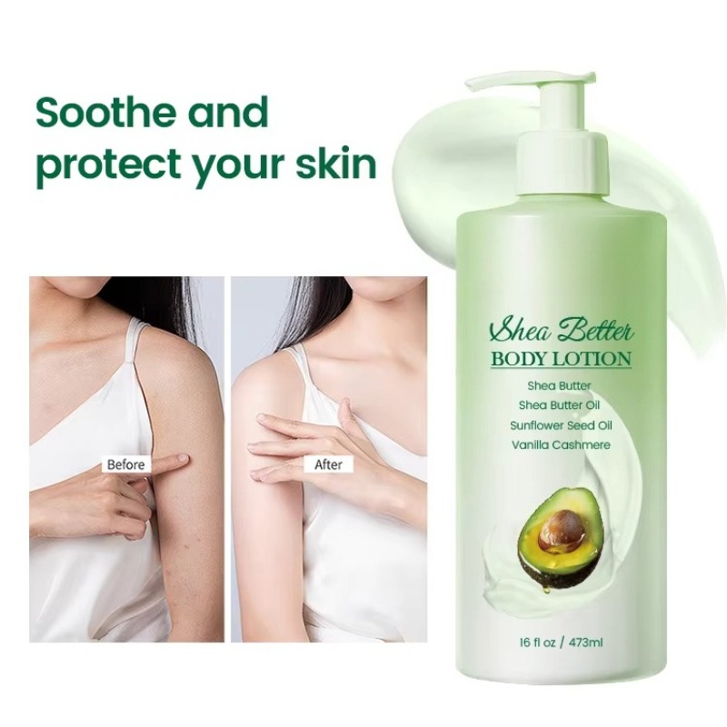 MUXYH Organic Vegan Body Lotion Deep Hydrating Moisturizer Anti-Dryness Skin Lightening Body Cream for Dry Skin