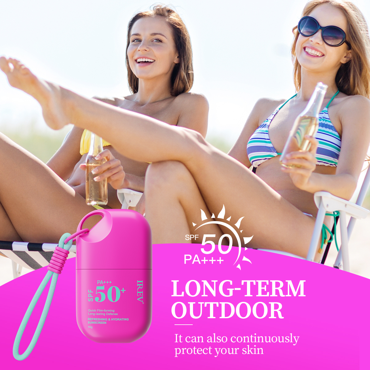 Hydrating Face Sunscreen Lotion SPF 50 Broad Spectrum Protection 24 Hour Hydration Water Resistant Sunscreen