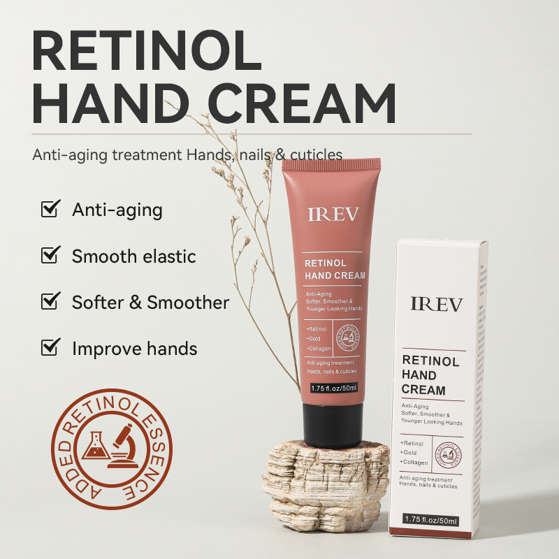 OEM ODM Retinol Hand Cream Advanced Firming Wrinkle Removal Whitening &amp; Moisturizing Nourishing Hand Lotion