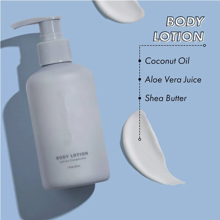 Private Label Moisturizing Skin Smoothing Hydrating Body Lotion Texture