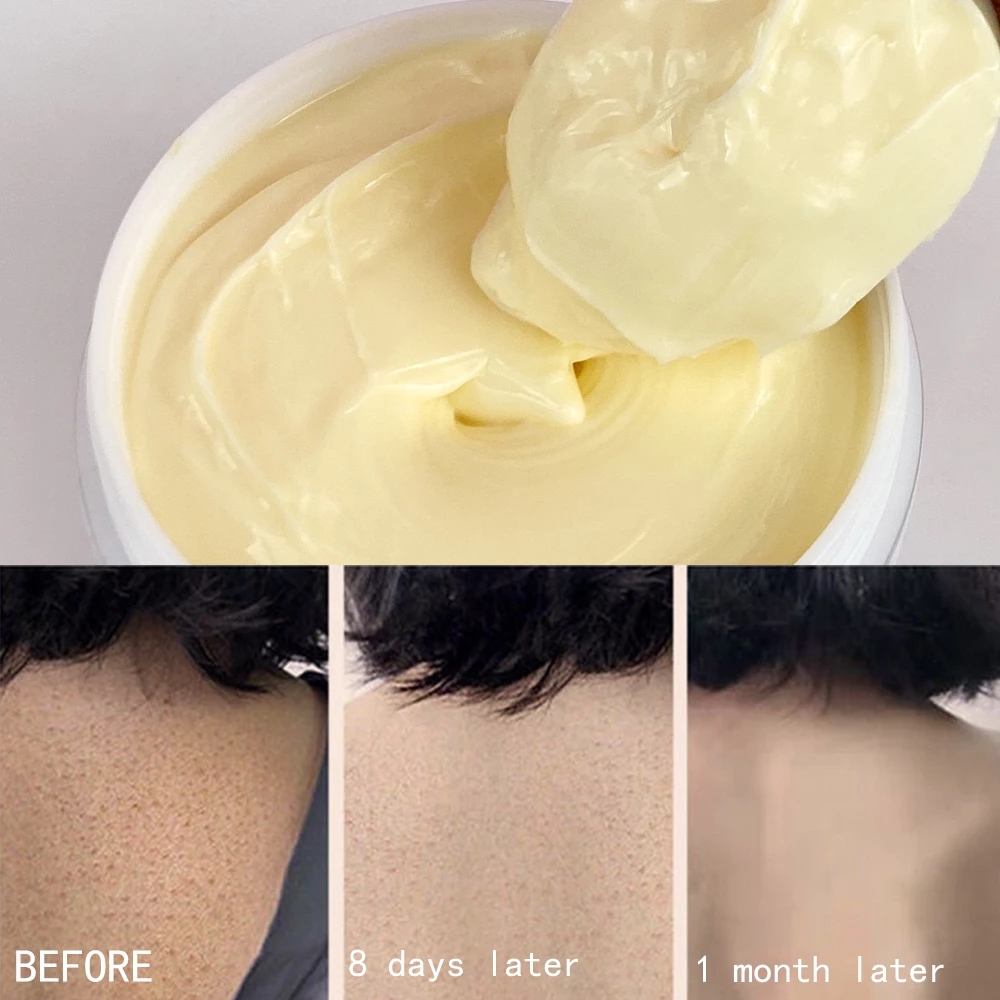 Private Label Organic Shea Butter Herbal Tranexamic Acid Peptides Body Cream 24-Hour Whitening Moisturizing Lotion 100g Vegan