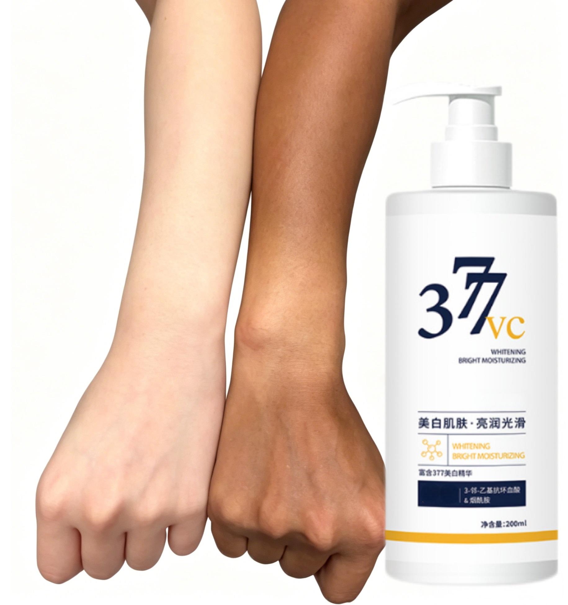 Wholesale 377 Lightening Body Lotion Reduces Melanin &amp; Brightens Skin Tone, Moisturizing Nourishing Formula For All Skin Types