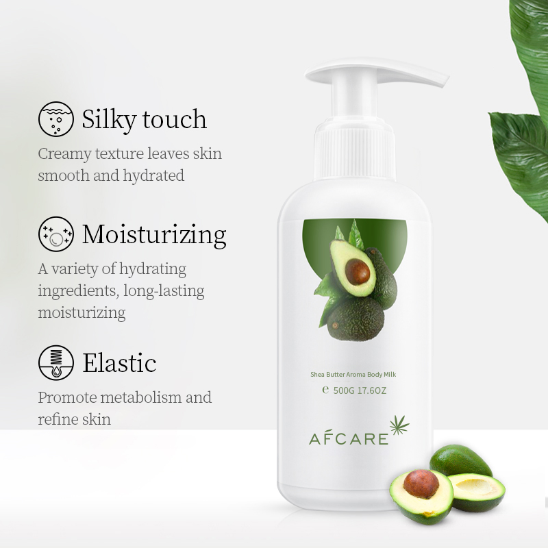 Private Label Organic Brightening Milk Body Lotion Avocado Body Milk Lotion