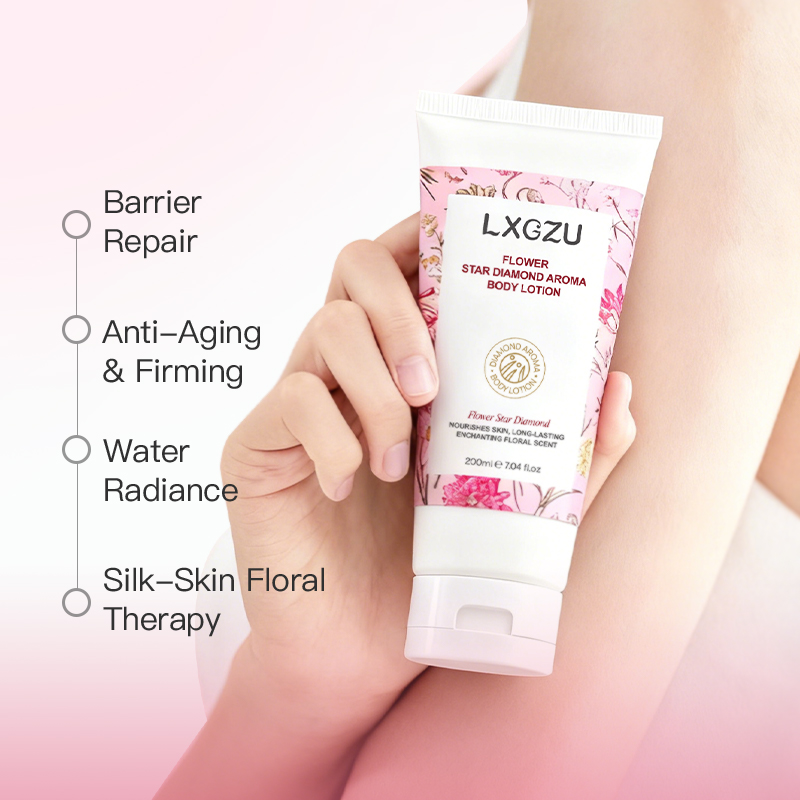 Nourishing Hydrating Moisture Daily Body Care Treatment for Smooth Radiant Silky Skin Floral Star Diamond Fragrance Body Lotion