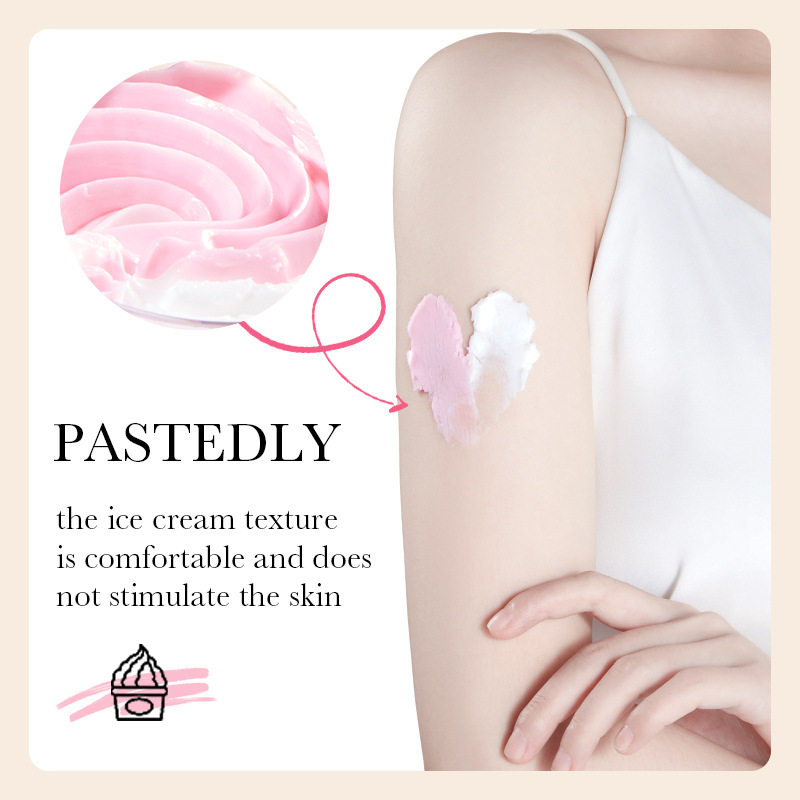 OEM/ODM New Arrival Peach Ice Cream Texture Honey Body Milk 180g Moisturizing Nourishing Whitening Skin Lotion Wholesale