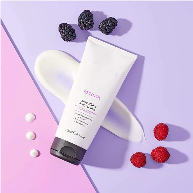 Professional Custom Anti-Aging Anti-Wrinkle Natural Skin Retinol Smoothing Body Lotion