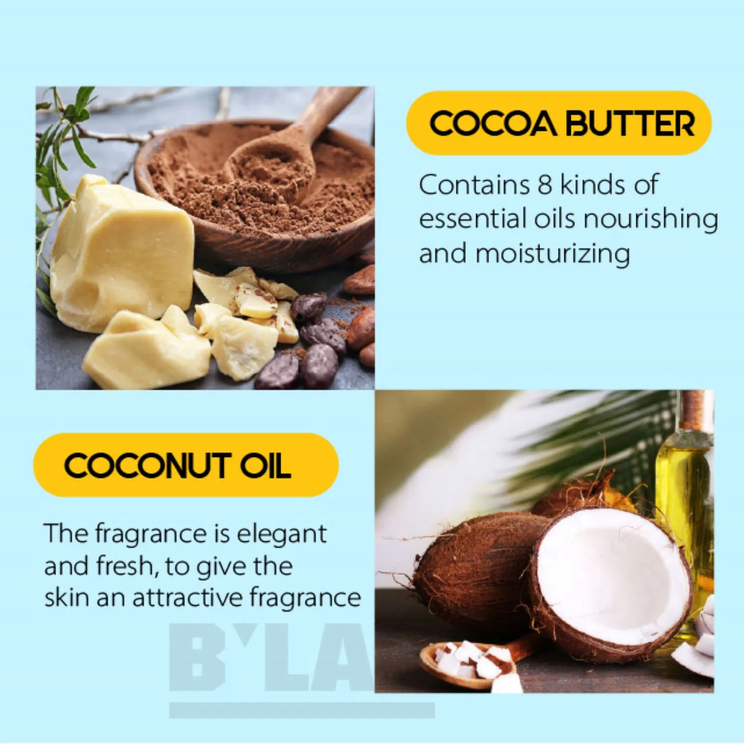 Natural Nourishing and Moisturizing Private Label Cocoa Butter Body Lotion