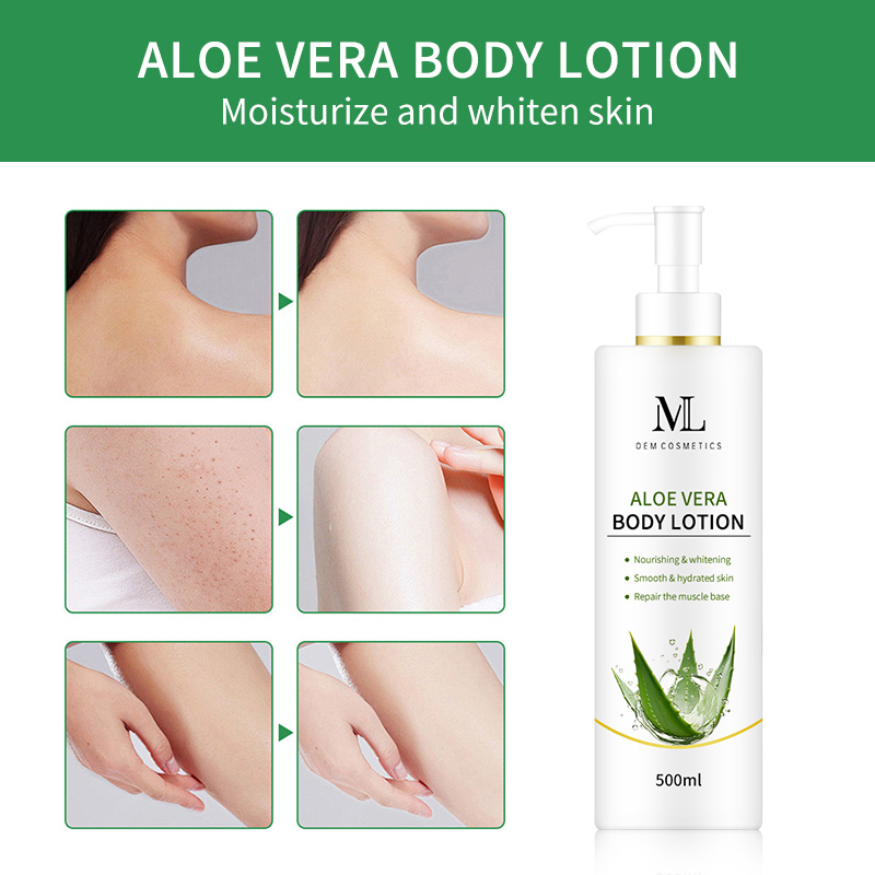 Body Skin Care Factory Custom Natural Aloe Vera Papaya Body Lotion Set Wholesale Organic Coconut Lightening Body Lotion