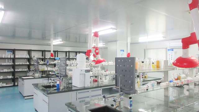 Bahre Beauty manufacturing facility - GMP-certified body lotion production line