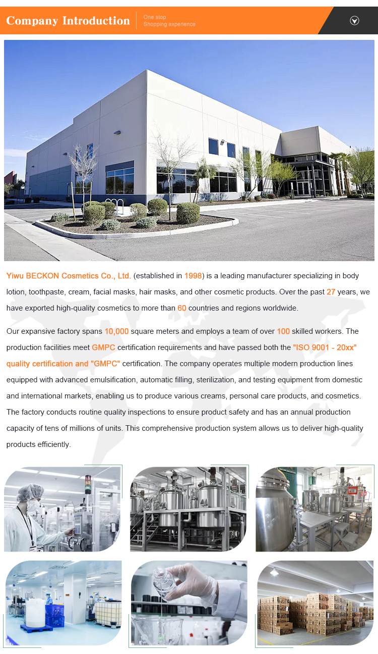 Product Formulation Details