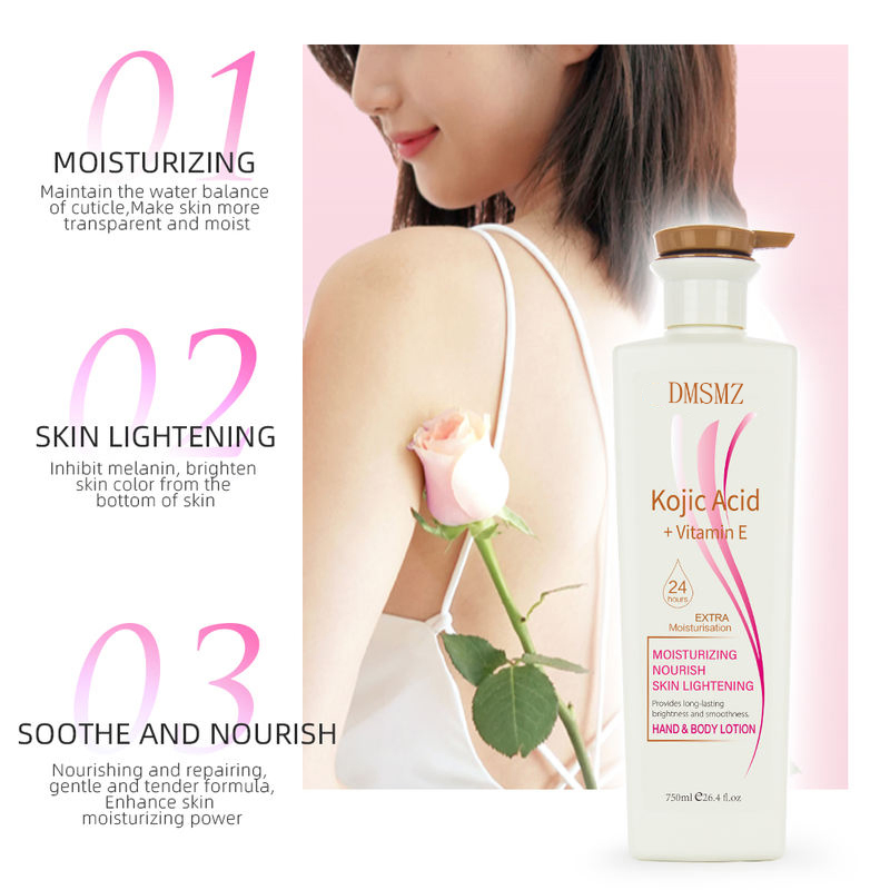 Sunflower Oil Keratin Isopropyl Myristate Deeply Hydrates Nourishes Brightens Improves Skin Glycerol Moisturizing Anti-Aging Body Lotion