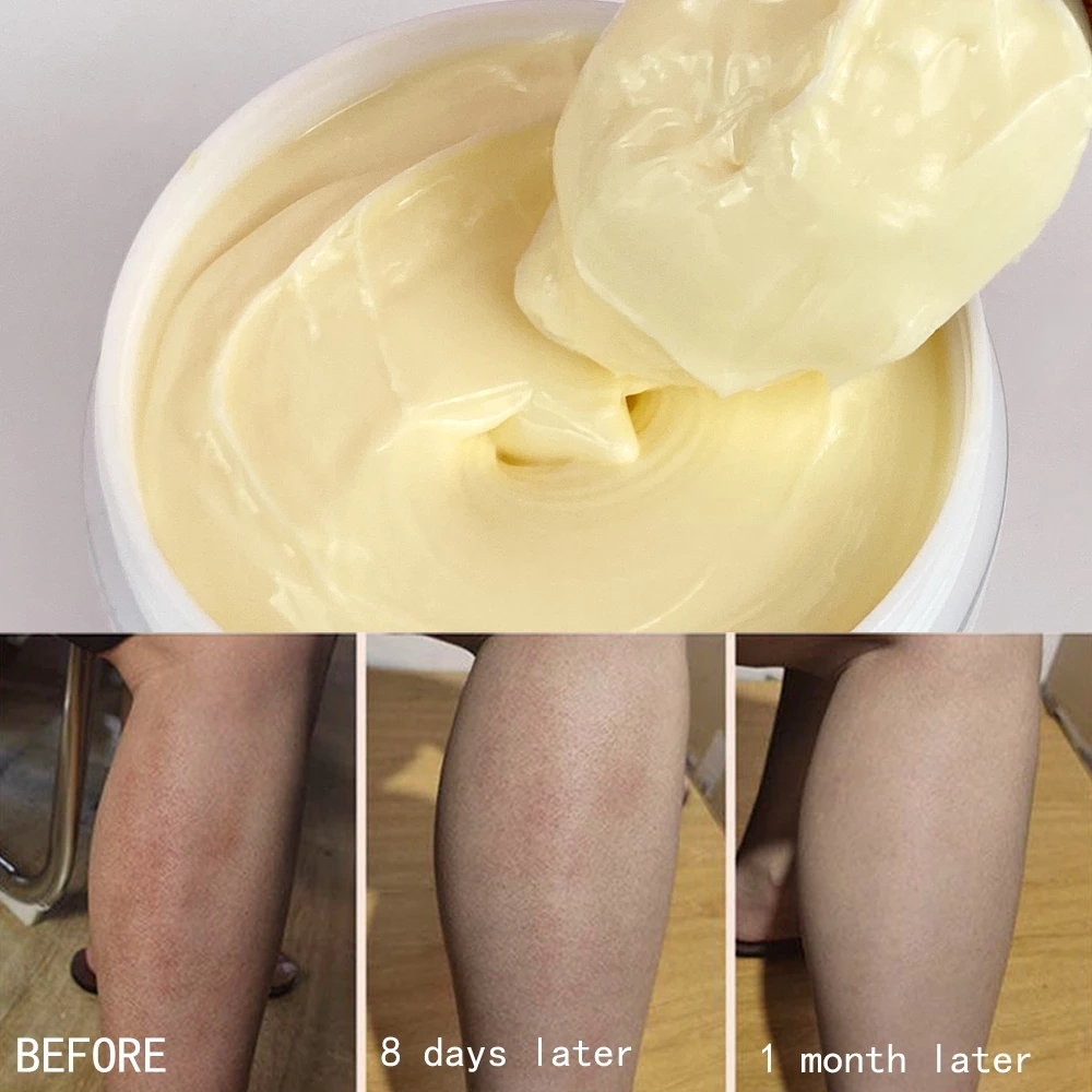 Private Label Organic Shea Butter Herbal Tranexamic Acid Peptides Body Cream 24-Hour Whitening Moisturizing Lotion 100g Vegan