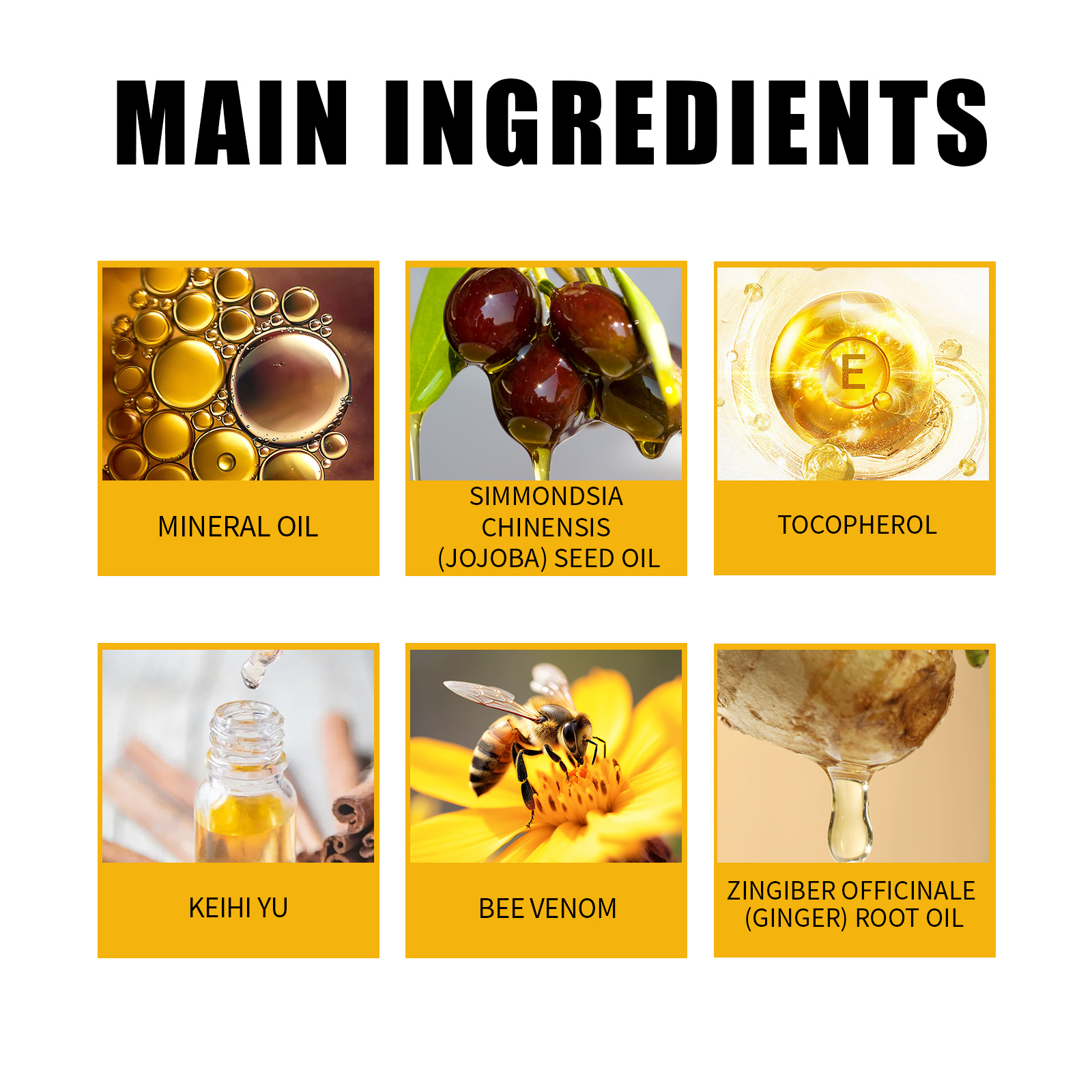 Firming Contouring Bee Venom Body Oil Body Shaping Firming Slimming Effect Support Bee Venom Slimming Body Shaping Essential Oil