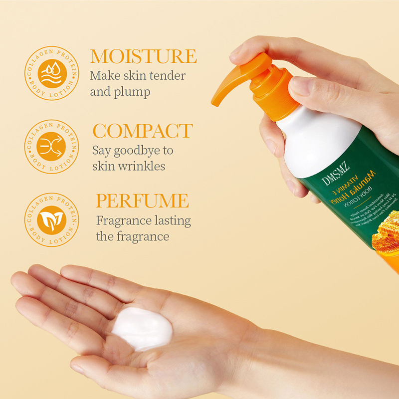 Vitamin E Manuka Honey Hydrating Refreshing Moisturizing Body Lotion