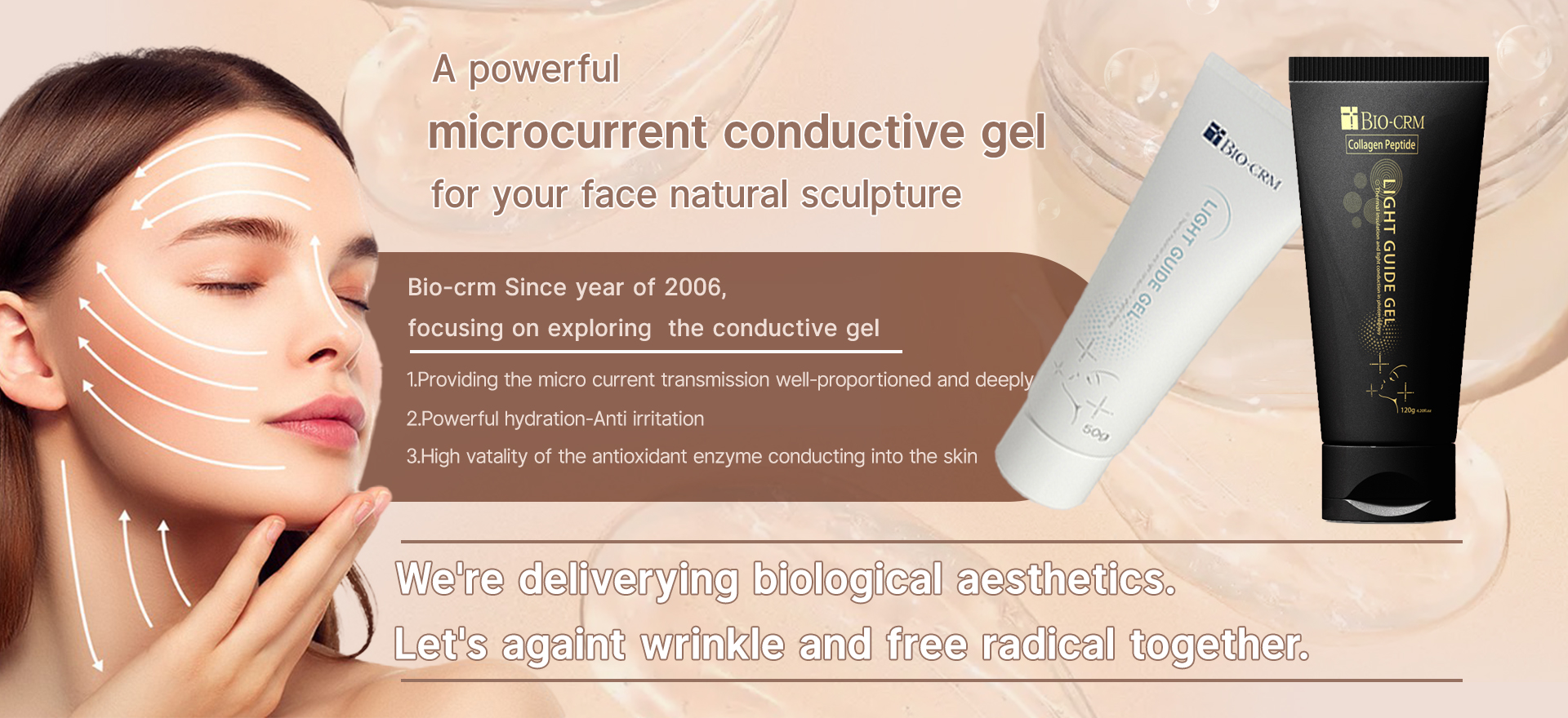 Personal Care Hydration Gel For Tightening Skin Sliming Body Removal The Cellulite