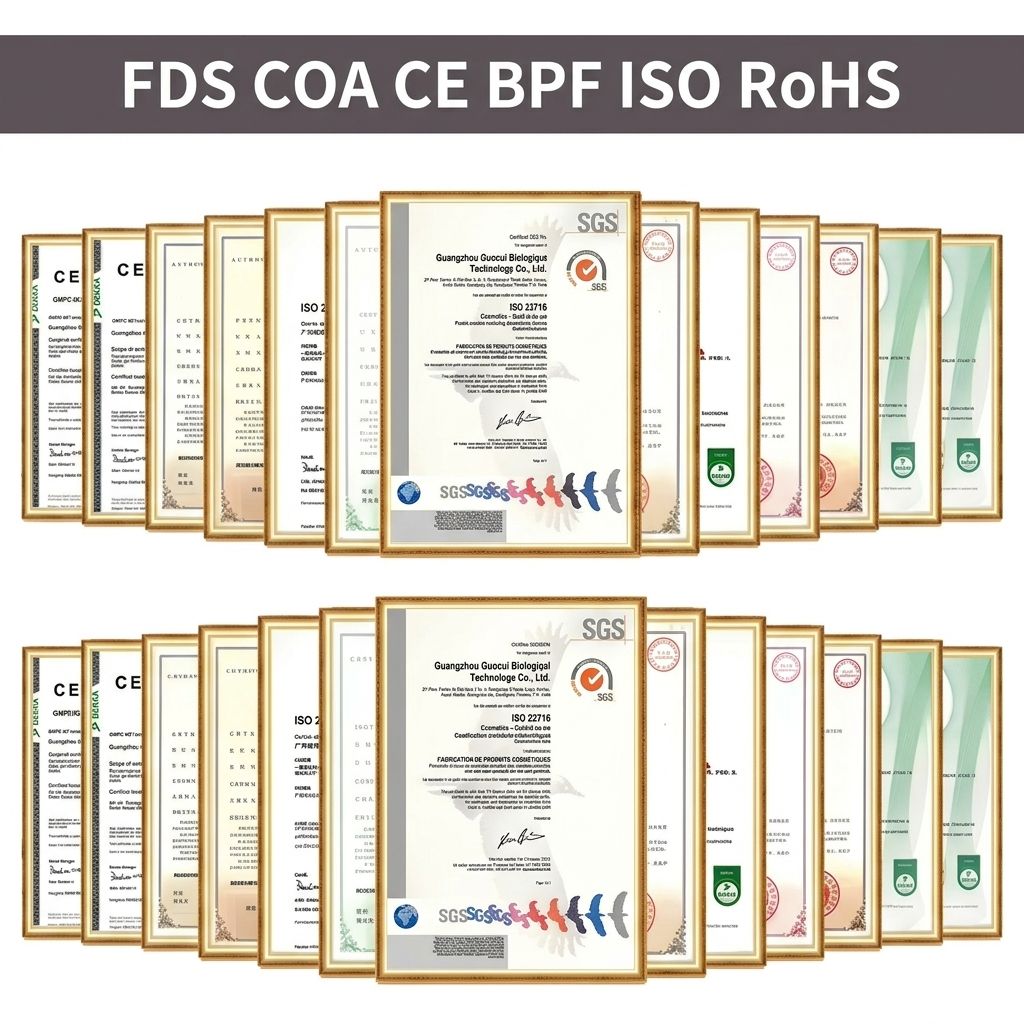 Certifications ISO GMP