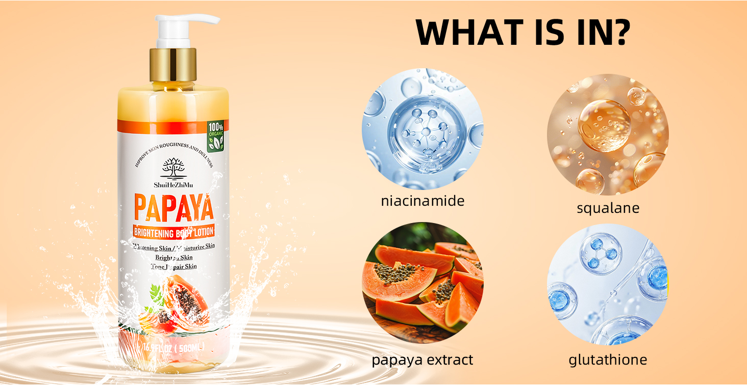 Papaya Body Lotion Showcase 2