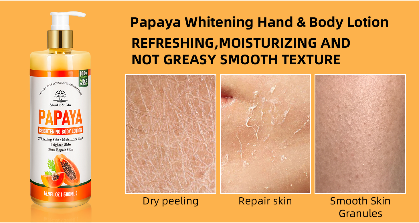 Papaya Body Lotion Showcase 4