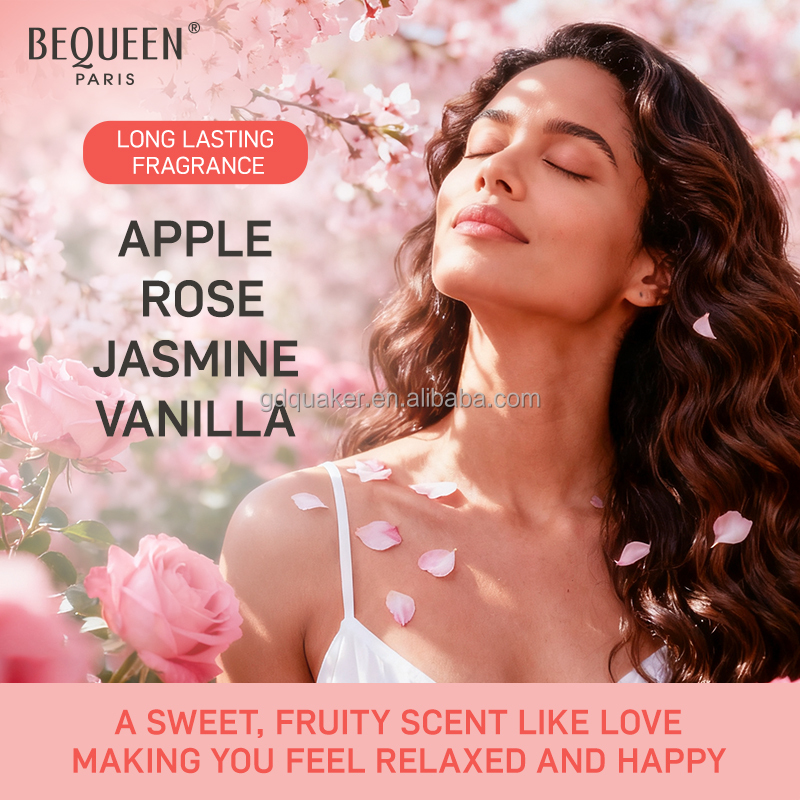 BEQUEEN Peach Mango Fragrance Body Wash And Lotion Set With Alcohol Free Fragrance Mist To Moist Your Body Long Lasting