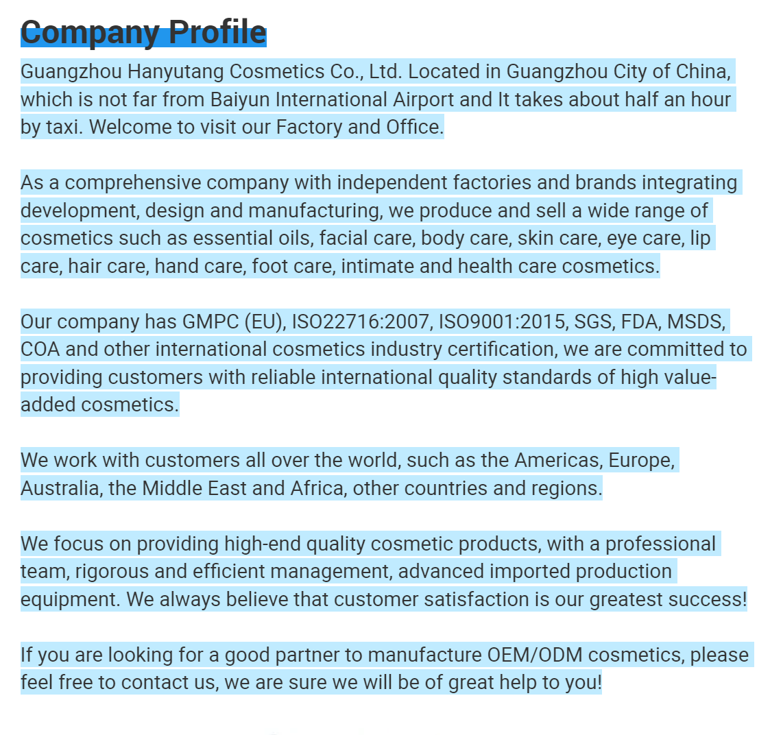 Company Overview 2