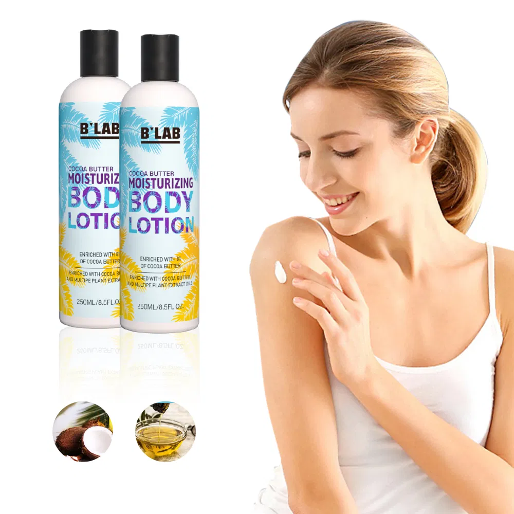 Natural Nourishing and Moisturizing Private Label Cocoa Butter Body Lotion