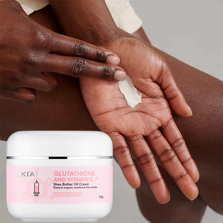 Factory Price Organic Shea Body Butter Lotion Cream 100g Coconut Oil Smoothing Skin Moisturizing Whitening Whipped Body Butter