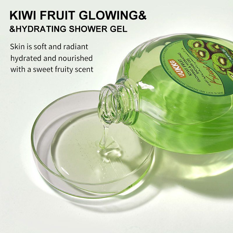 UUKKG Wholesale Fruit Butter Body Wash Long Lasting Moisturizing Hydrating Skin Scented Brightening Glow Shower Gel Body Wash