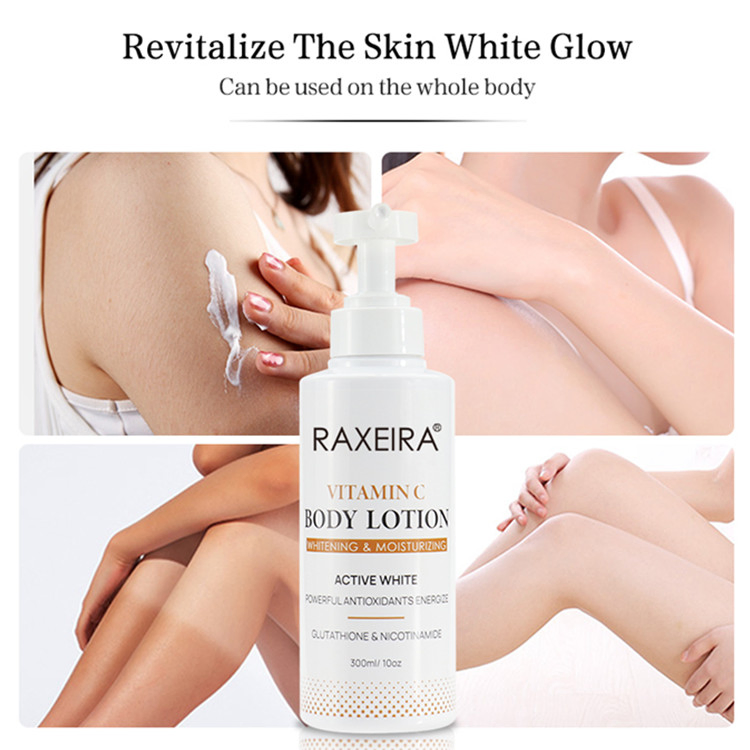 Wholesale High Quality Vitaminc C Instant Permanent Whitening Moisturizing Body Lotion