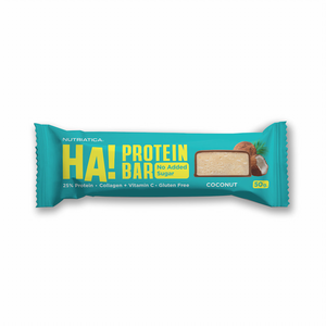 Nutriatica No Added Sugar Collagen Whey Protein Bar Coconut Natural Fruit Milk Chocolate Glaze-Healthy Snack 12 Months Shelf