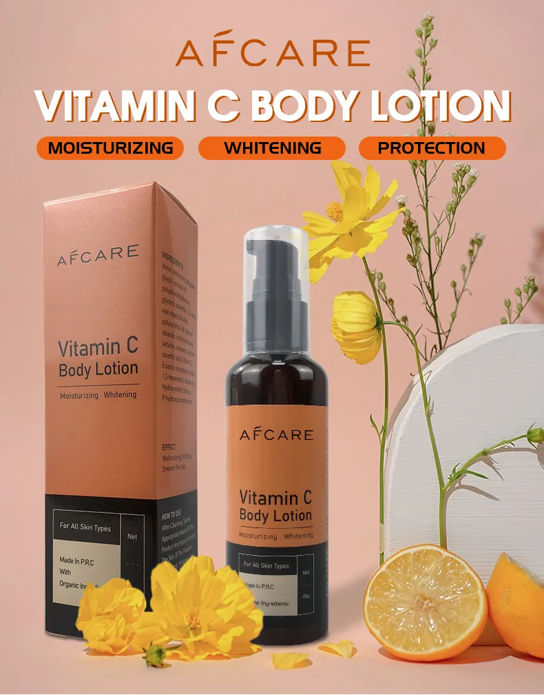 Moisturizing Body Lotion Paraben-Free Nourishing & Whitening & Vitamin C Wholesale