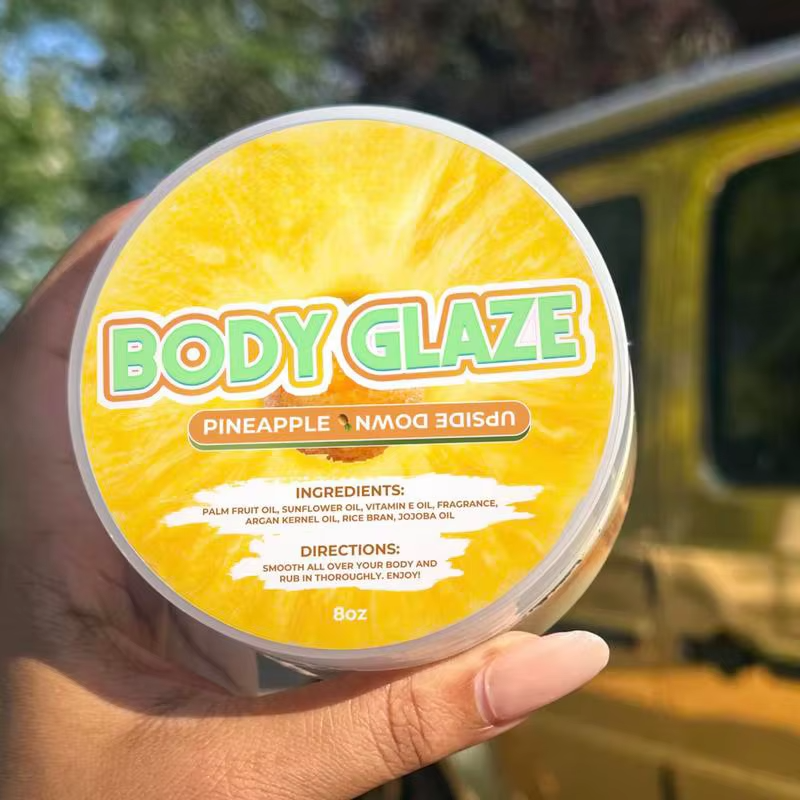 Body Glaze Organic Anti-aging Lightening Body Lotion Brightening Whitening Lotion for Skin