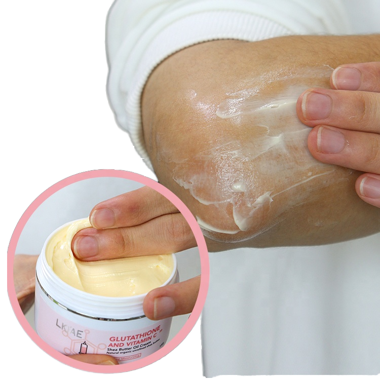 Factory Price Organic Shea Body Butter Lotion Cream 100g Coconut Oil Smoothing Skin Moisturizing Whitening Whipped Body Butter