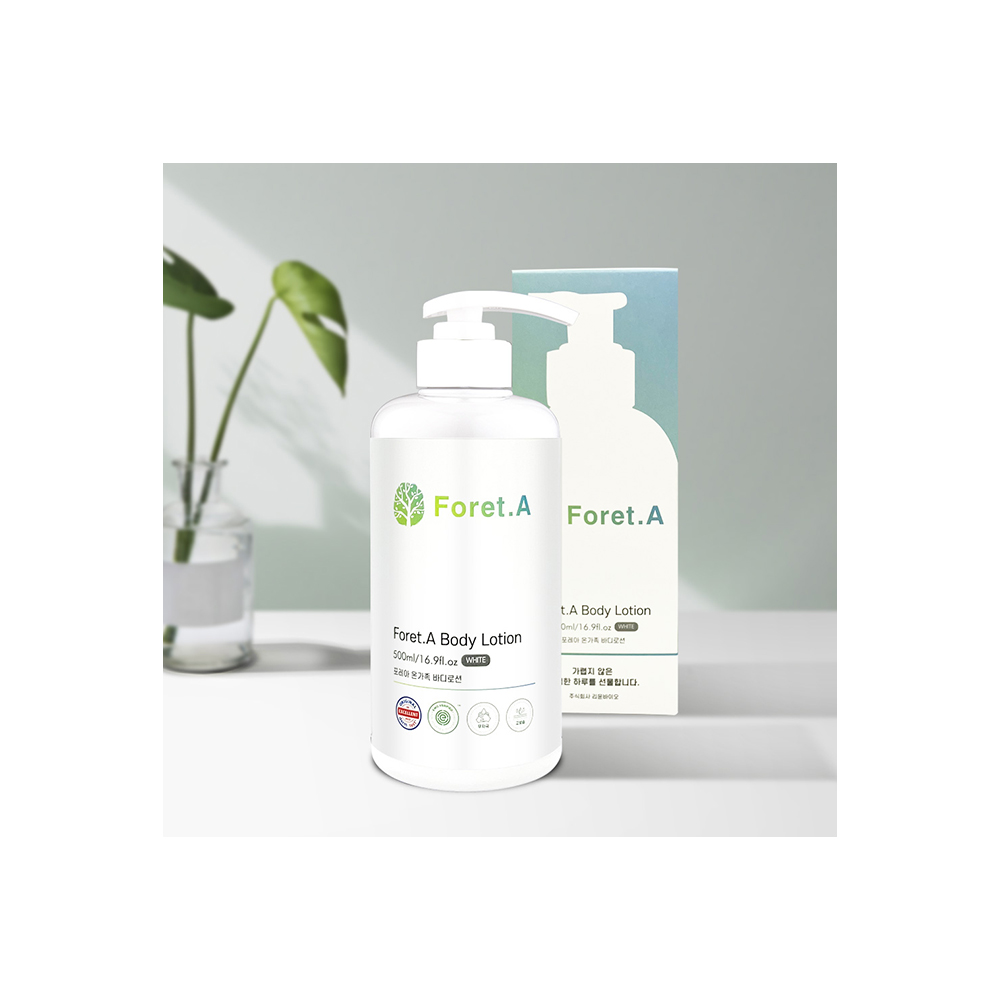 [LEEYUNBIO CO LTD] Brand Foret.A Skin Care Moisturizer Body Cream Body Lotion, Advanced Relief Lotion for Dry, Sensitive Skin