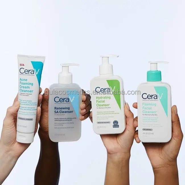 Wholesale Cervs Face and Body Cleanser Cream AM PM 89ml Lotion 30ml Retinol Renewing Serum OEM Quick Stock