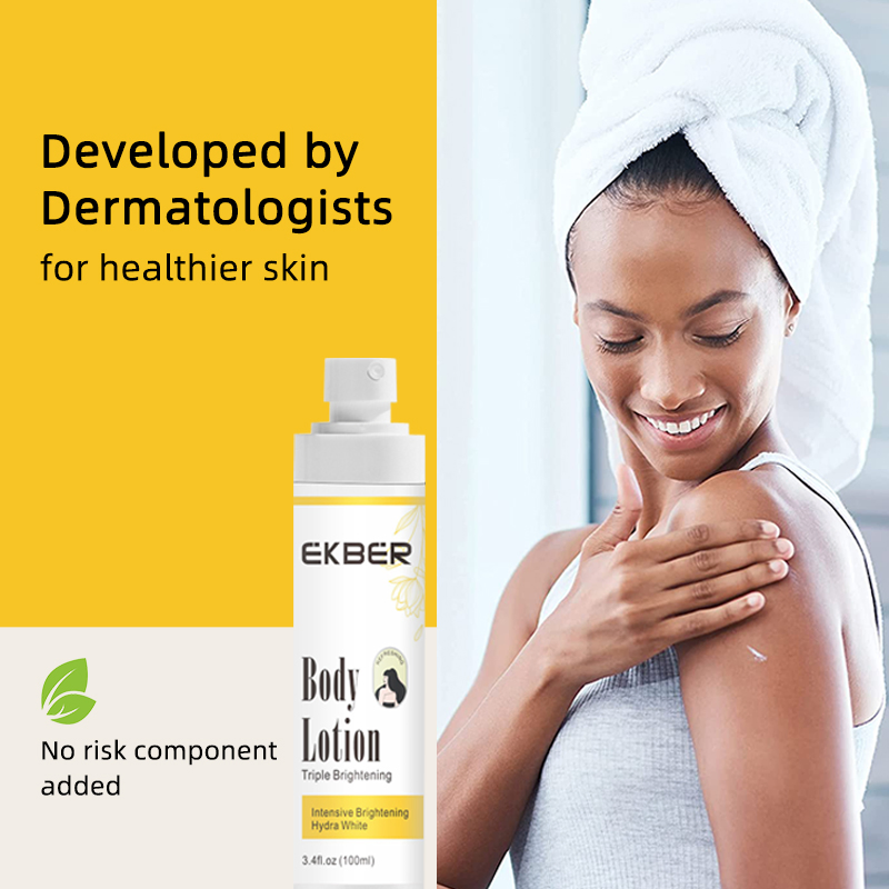 Ekber Skin Whitening Body Lotion Private Label Brightening Body Lotion Organic Body Lotion Cream