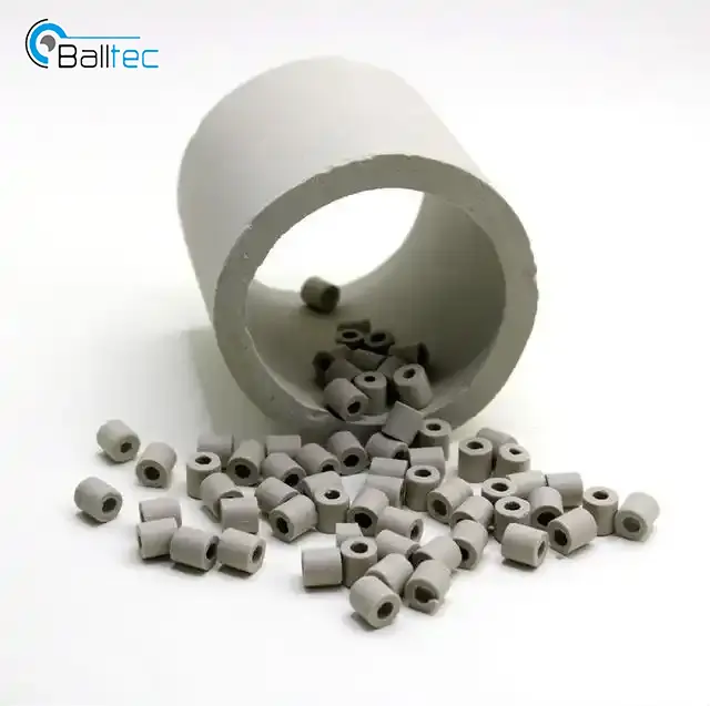 Wholesale Factory Price Industrial Ceramic Raschig Ring Acid Resistant Random Packing Manufacturers, Exporters