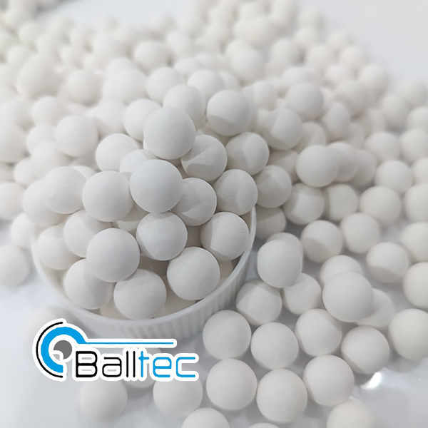 Alumina balls preparation methods