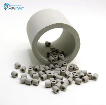 Acid resistant industrial ceramic Raschig ring random packing
