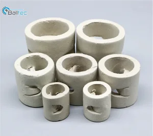 High-Quality Ceramic Pall Rings Tower Packing for Distillation Column Packing