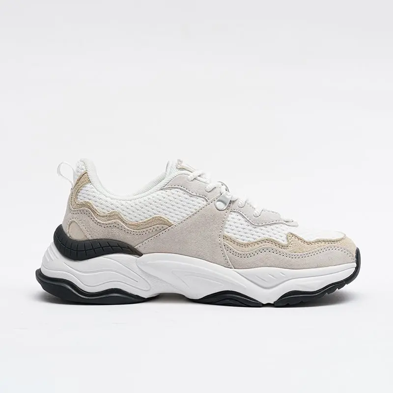 China LPMX Men's Breathable Mesh Stitching Synthetic Leather Sneakers, Non-Slip Rubber Outsole Manufacturers, Manufacturer