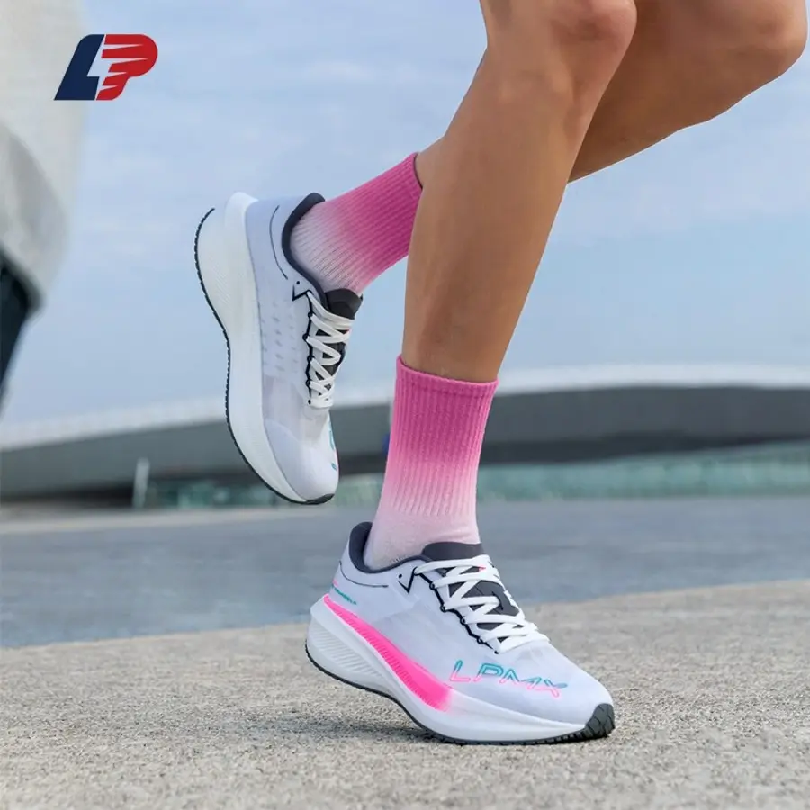 China LPMX Suspension Levitate 1.0 Running Shoes Lightweight Speed Trainers with Energy-Return Foam Breathable and Anti-Slip for Daily Running Sneakers Suppliers, Supplier