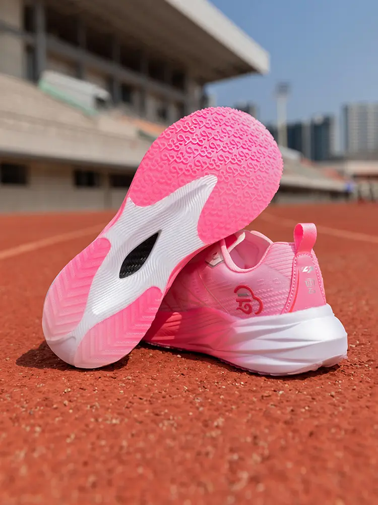 Running Shoe Pink White