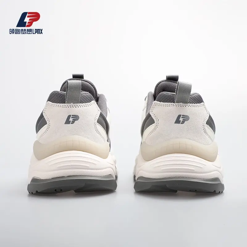 ODM LPMX Breathable Mesh and Leather Stitched Running Shoes, Fashionable Sneakers Manufacturers, Suppliers